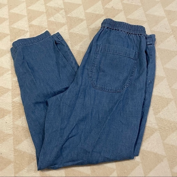 J crew seaside pants chambray azalea wash - Picture 2 of 5